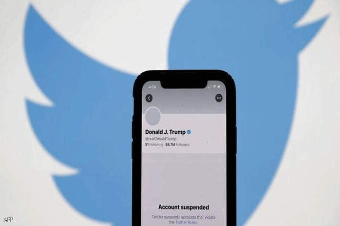 إيقاف حساب حملة ترامب الانتخابية