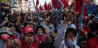 تصاعدت الاحتجاجات ميانمار