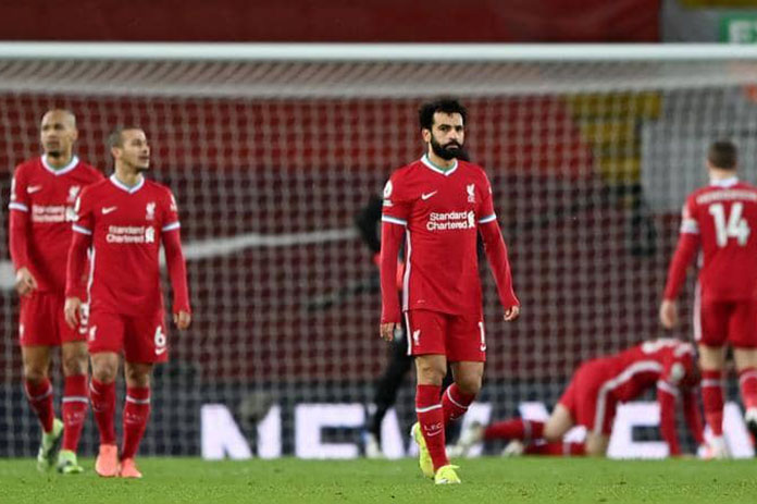 يعاني ليفربول من "انهيار"