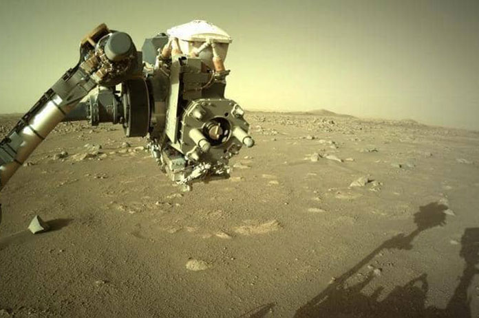 تحليل لصخور المريخ