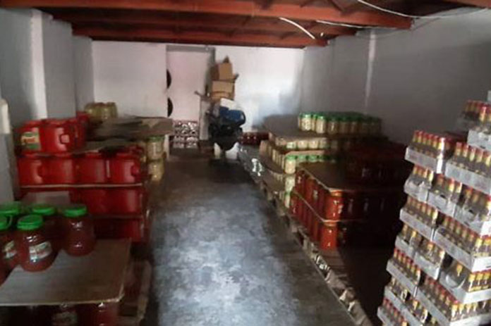 تنظيم 25 ضبطاً تموينياً