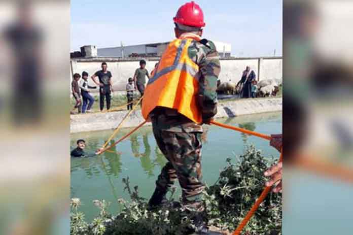 غرق طفلين شمال حمص