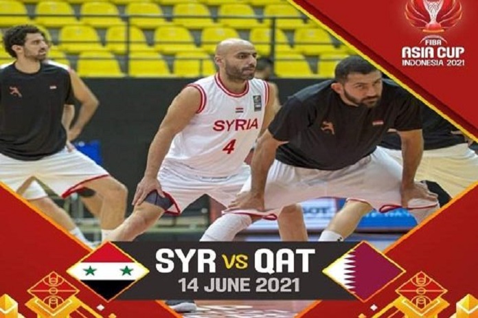 نهائيات آسيا منتخب سورية لكرة السلة يلتقي نظيره القطري