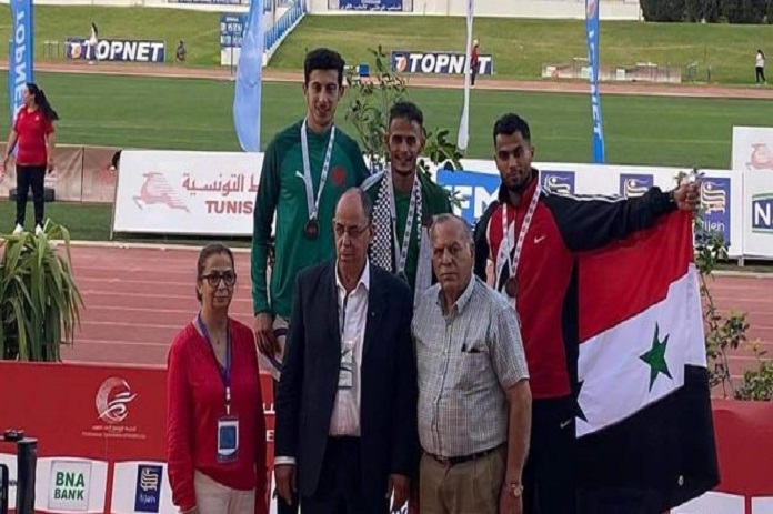برونزيتان لسورية في البطولة العربية لألعاب القوى
