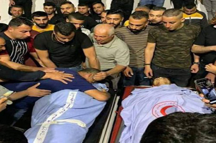 استشهاد فلسطينيين الاحتلال الإسرائيلي