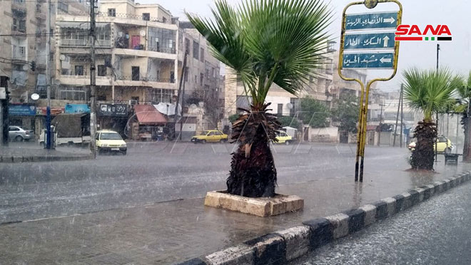 أمطار آب حلب