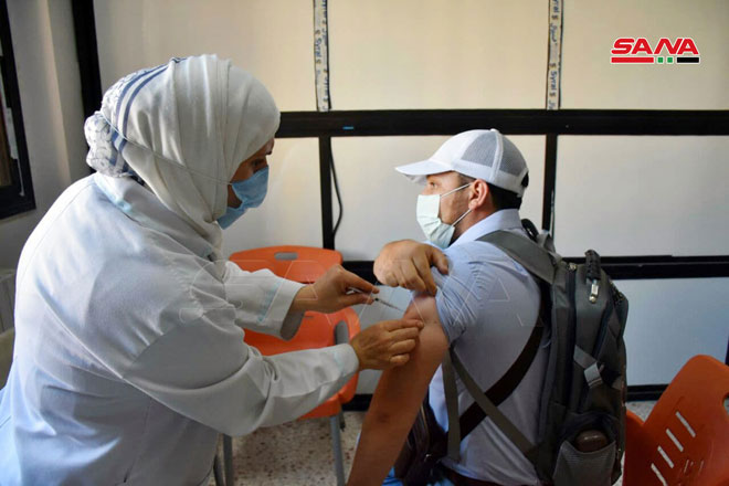 حملة التطعيم  كورونا