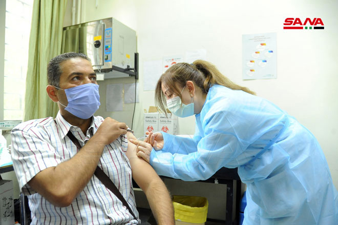 حملة التطعيم  كورونا