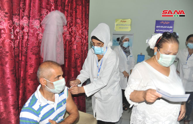 حملة التطعيم  كورونا