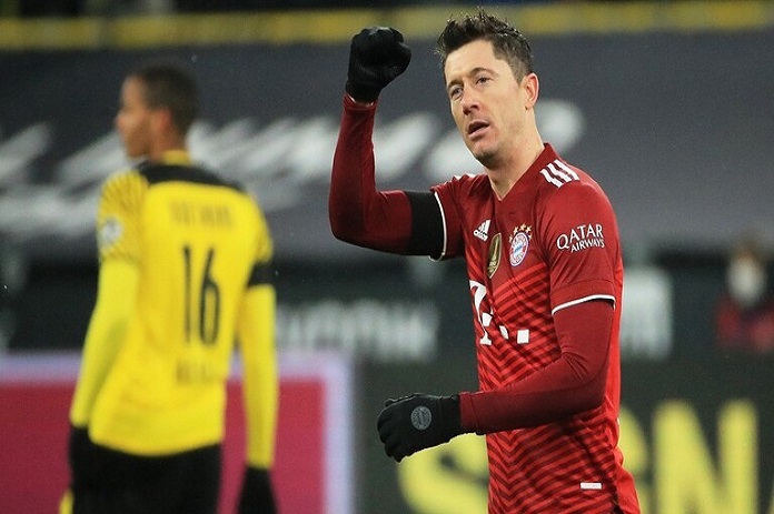 ليفاندوفسكي يقود بايرن ميونخ لقلب الطاولة على دورتموند في الكلاسيكو الألماني