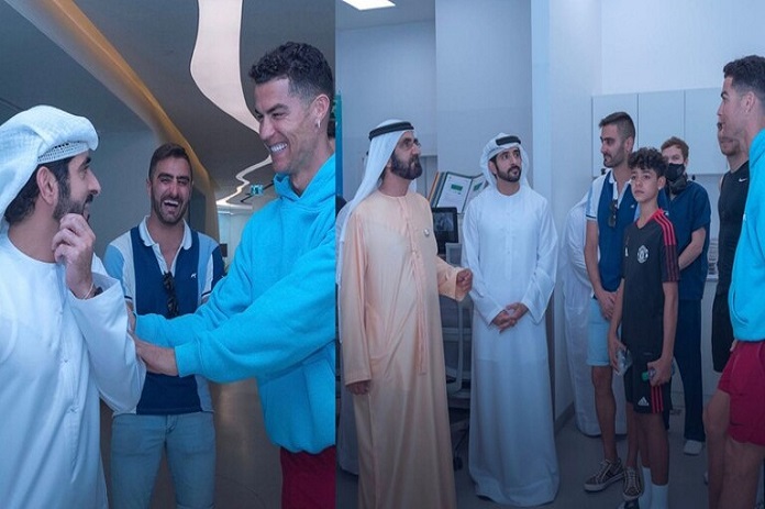 كريستيانو رونالدو في إكسبو دبي 2020
