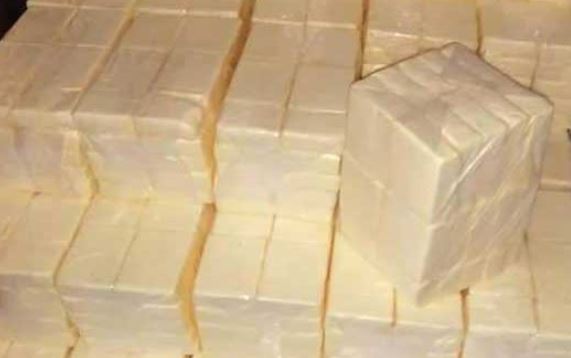 ضبط طن زبدة حيوانية