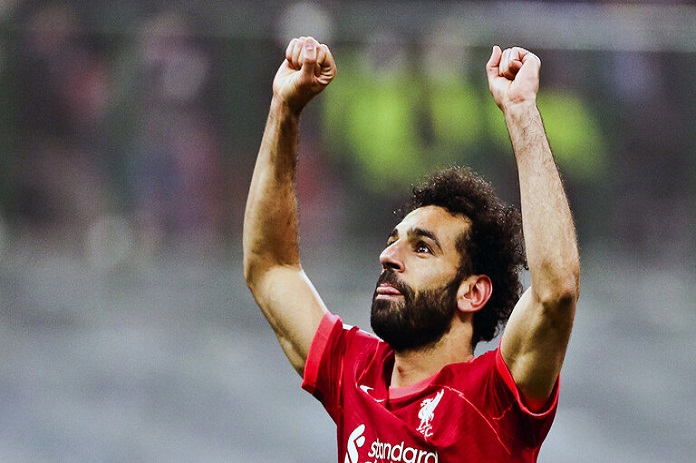 محمد صلاح يحرز هدف ليفربول الثاني ضد نورويتش سيتي في ليلة تاريخية