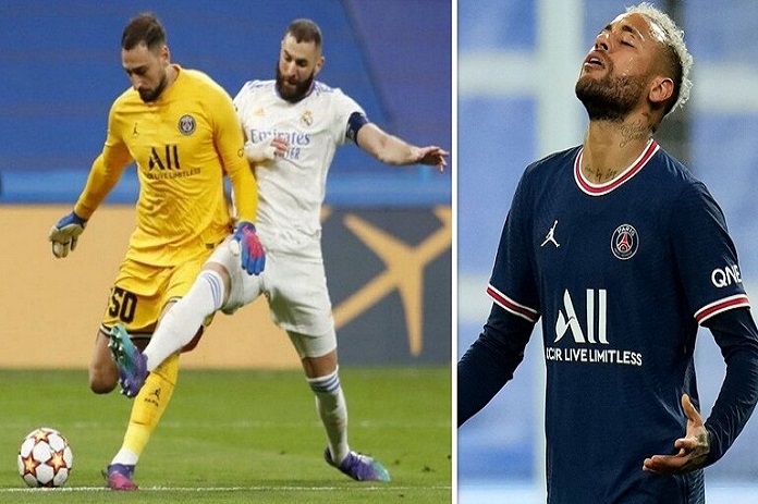 شجار وتبادل اتهامات بين نيمار ودوناروما بعد الخسارة المريرة أمام ريال مدريد