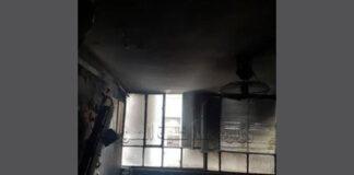 حريق في أحد فنادق دمشق