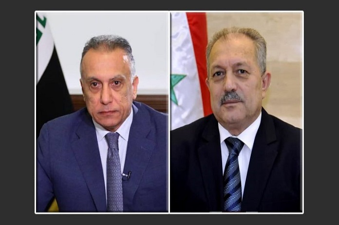 عرنوس والكاظمي يبحثات ربط الأسواق والاستثمار في الطاقة