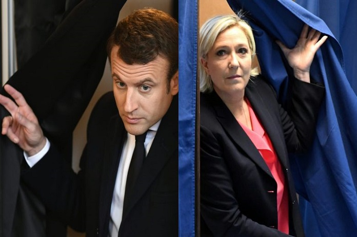 ماكرون يتغلب على لوبان في الانتخابات الرئاسية الفرنسية