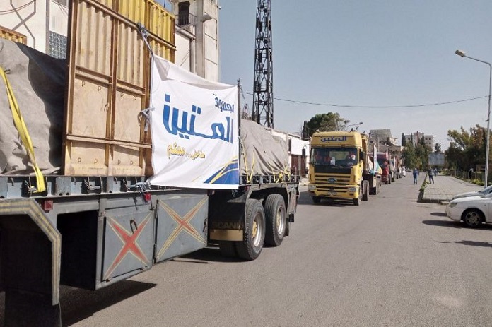 البدء بتوزيع 7 آلاف حصة ضمن الدفعة الثالثة من مبادرة “خبز وملح” في حمص