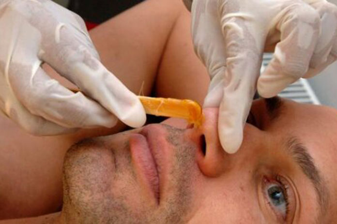 ازالة شعر الانف