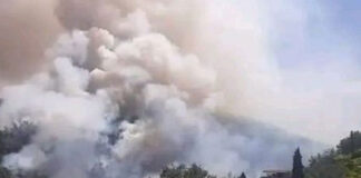 إخماد حريق اندلع في الشيخ بدر بطرطوس