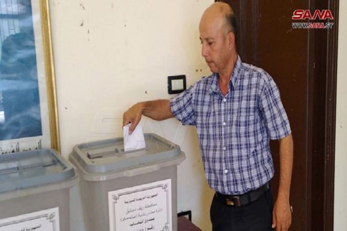 إعلان نتائج انتخابات مجالس الإدارة المحلية في ريف دمشق