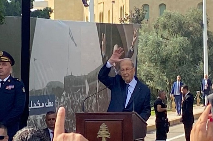 في خطاب الرحيل.. عون يتهم سلامة بارتكاب جرائم مالية وميقاتي بعرقلة تشكيل حكومة
