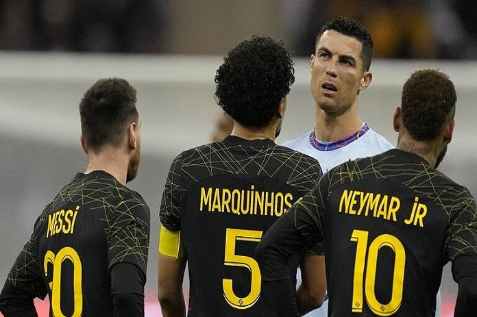 رونالدو يتألق أمام نجوم باريس سان جيرمان