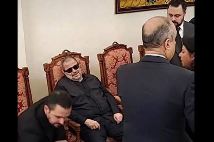 جورج وسوف يتقبل التعازي برحيل ابنه