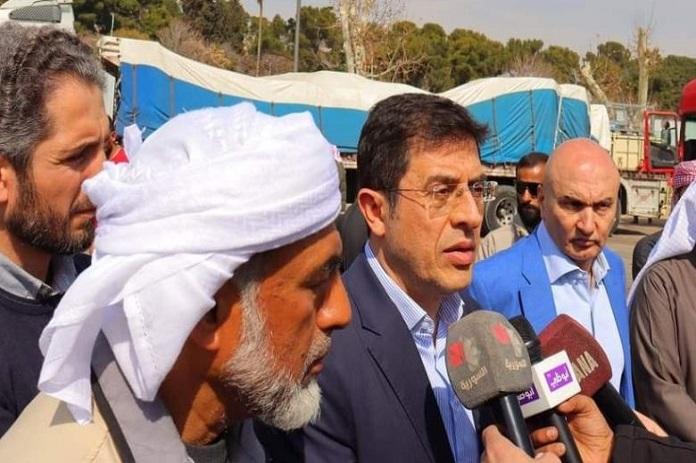 وزارة الصحة تتسلم مساعدات طبية مقدمة من الهلال الأحمر الإماراتي