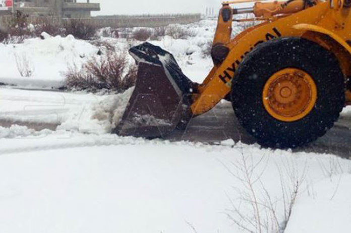 حالة الطرق العامة نتيجة الأحوال الجوية السائدة