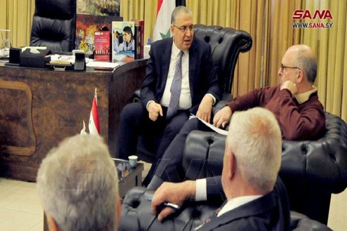 وزير التربية يبحث تعزيز التعاون مع منظمة (الفاو)