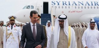 الرئيس الأسد في الامارات