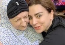 شكران مرتجى مع والدتها