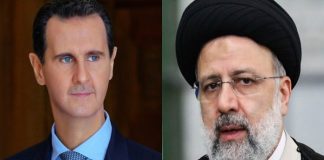 الرئيس السوري والرئيس الايراني