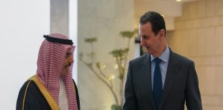 لقاء الرئيس الاسد ووزير الخارجية السعودي