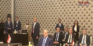 انطلاق أعمال اجتماع وزراء خارجية سورية والسعودية والأردن ومصر والعراق في عمّان