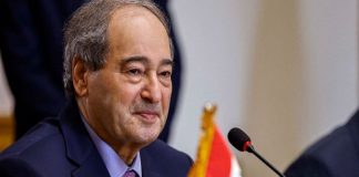 المقداد يهنئ نظيره الجزائري على انتخاب بلاده عضوا غير دائم في مجلس الأمن