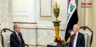 الرئيس العراقي يؤكد على عمق العلاقات مع سورية وضرورة توثيقها