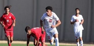 ثلاثية لمنتخبنا الأولمبي لكرة القدم بمرمى المنتخب اللبناني