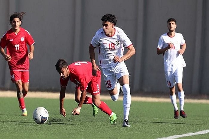 ثلاثية لمنتخبنا الأولمبي لكرة القدم بمرمى المنتخب اللبناني