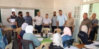 لجنة وزارية في حماة تتفقد تصحيح أوراق الثانوية العامة