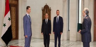 الرئيس الأسد يتقبل أوراق اعتماد بوشامة سفيراً فوق العادة ومفوضاً للجمهورية الجزائرية