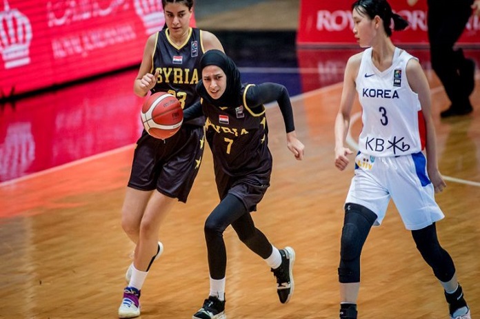 خسارة قاسية لمنتخب ناشئات السلة أمام كورية في بطولة آسيا