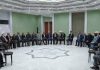 الرئيس الأسد يلتقي أعضاء وفد المؤتمر القومي العربي