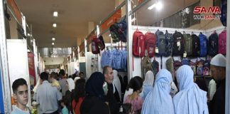 بمشاركة 70 شركة… انطلاق فعاليات مهرجان التسوق (العودة إلى المدارس) في جرمانا بريف دمشق