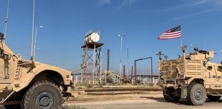 المقاومة العراقية تستهدف الاحتلال الأمريكي في قاعدة مطار أبو حجر- خراب الجير شمال شرق سورية