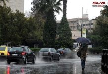 هطولات مطرية متفرقة أعلاها 112 مم في القدموس بريف طرطوس