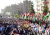 نصرة ودعماً لقطاع غزة… وقفة تضامنية في مخيم اليرموك بدمشق