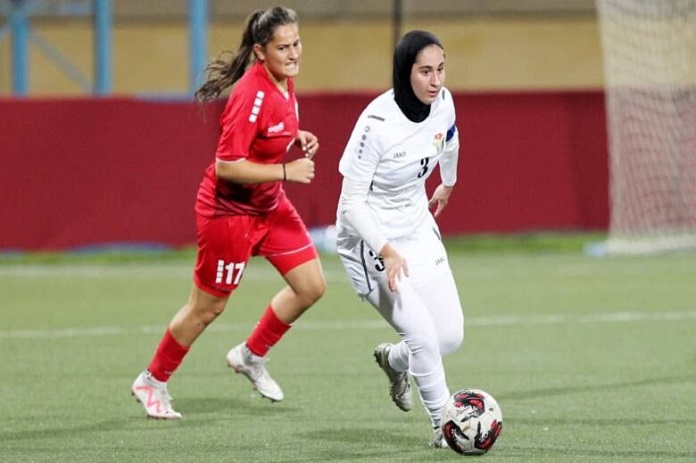 ناشئاتنا يواجهن اللبنانيات في كرة غرب آسيا