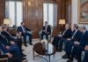 الرئيس الأسد يستقبل أعضاء القيادة المركزية لحزب البعث في لبنان